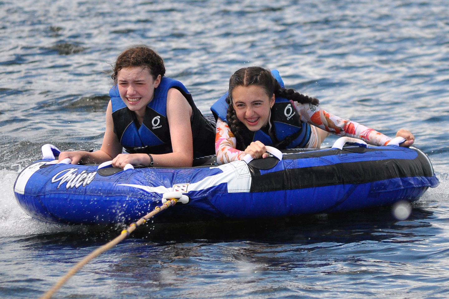 Boat Tubing at Lake Greeley