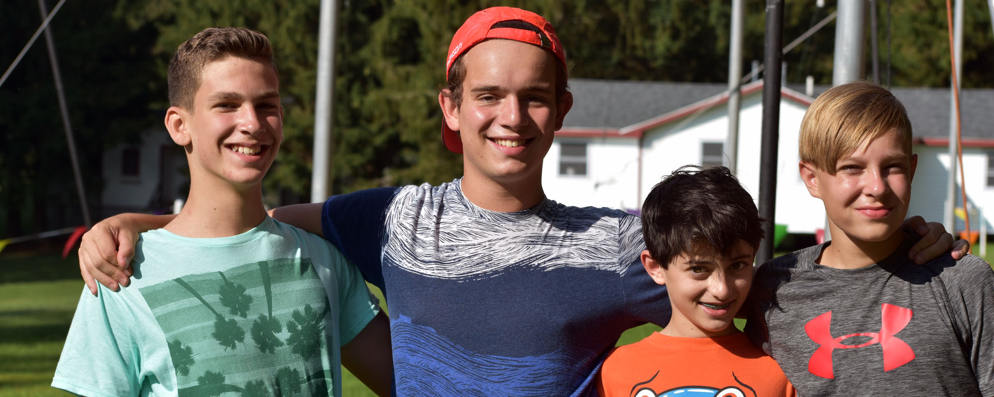 Campers at the Trapeze