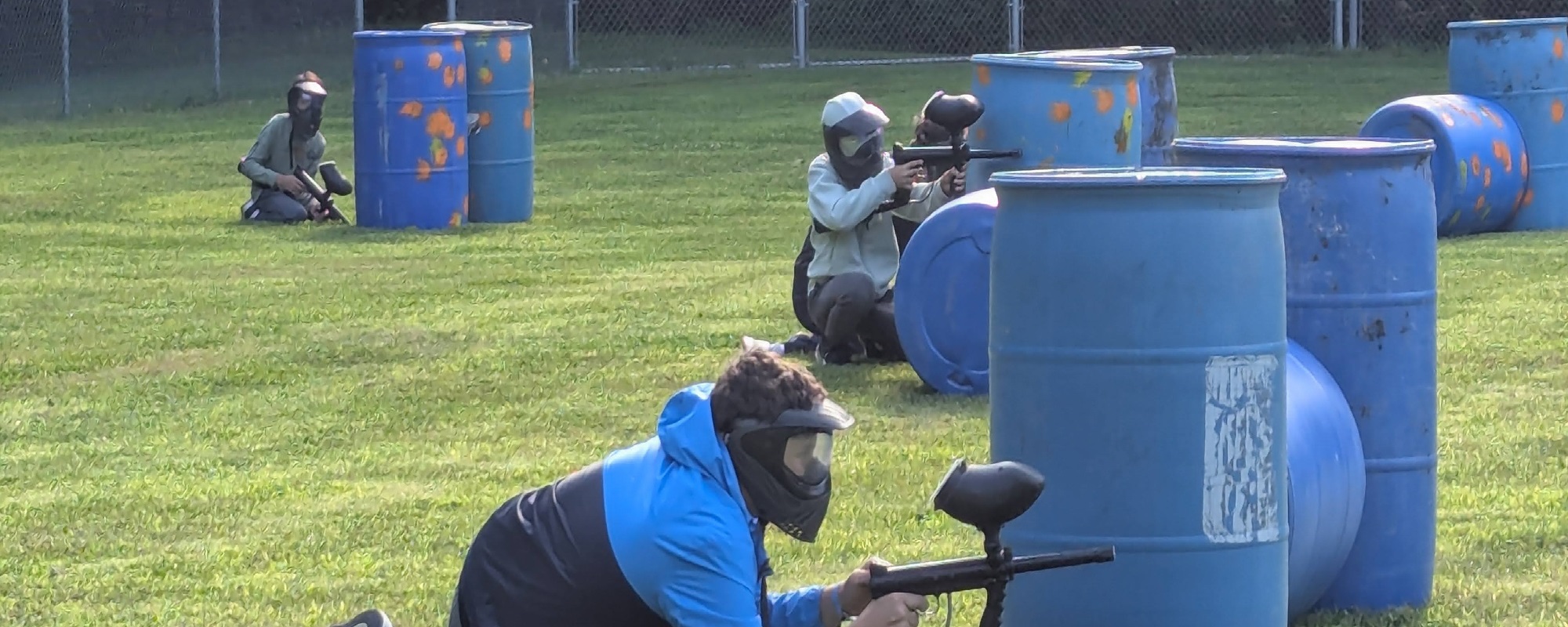 Paintball action