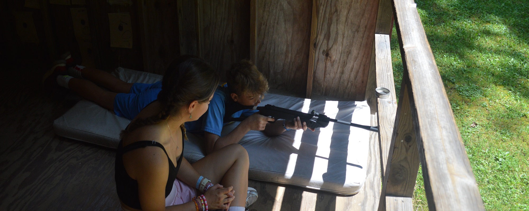 Riflery range instruction