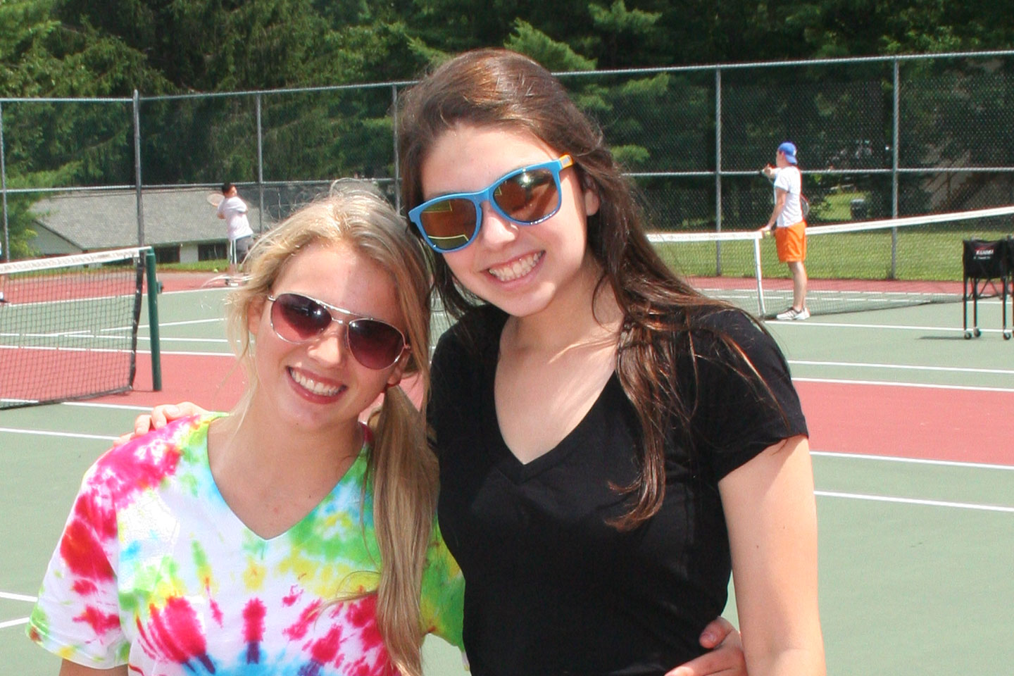 Lake Greeley Camp transportation and camper arrivals